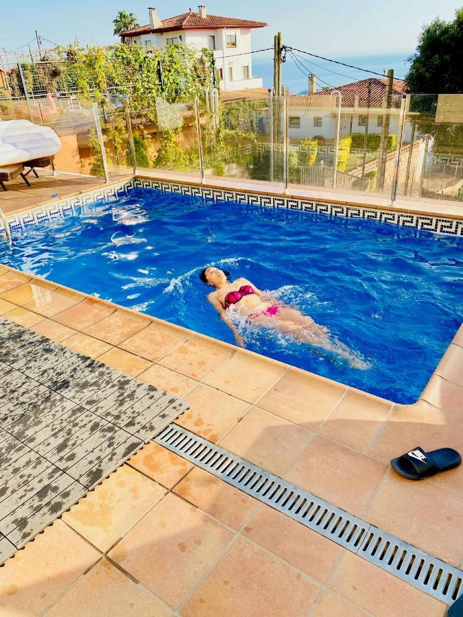 Luxury Villa Investingspain With Sea Views, Pool And Jacuzzi Lloret de Mar Extérieur photo