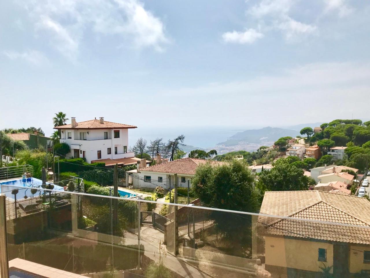Luxury Villa Investingspain With Sea Views, Pool And Jacuzzi Lloret de Mar Extérieur photo