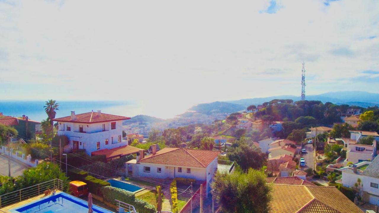 Luxury Villa Investingspain With Sea Views, Pool And Jacuzzi Lloret de Mar Extérieur photo