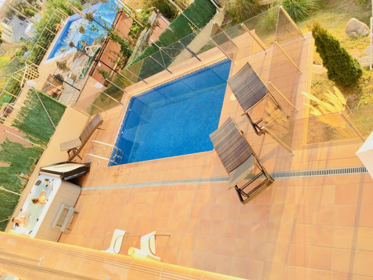 Luxury Villa Investingspain With Sea Views, Pool And Jacuzzi Lloret de Mar Extérieur photo